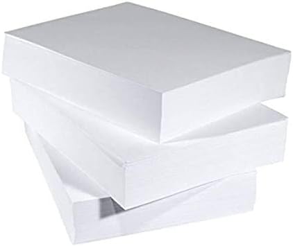 1 Risma di carta 80 grammi 500 fogli super Bianca per stampanti laser e fotocopiatrici