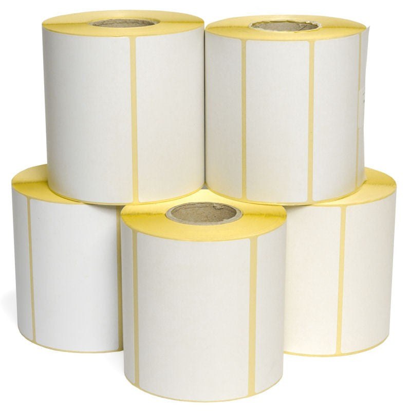 Rotolo da 350 etichette adesive mm 103x153 Termiche 1 pista anima 40 106x153 100x150 10x15
