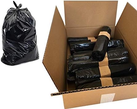 Buste da spazzatura immondizia resistenti colore nero grandezze 70x110 prezzo al kg